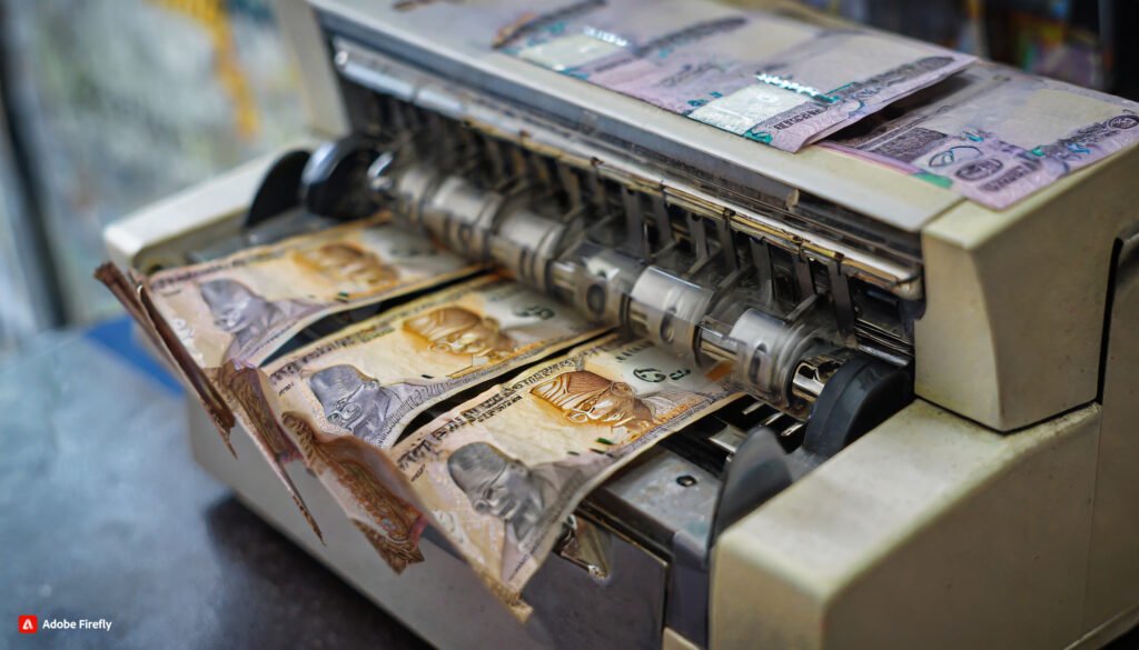 5 حقائق عن المال لا تريدك البنوك ان تعرفها 2 Firefly money printing machine no people in the image 16597